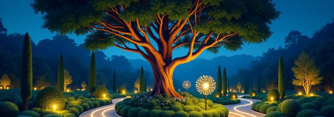 Iluminación para jardines