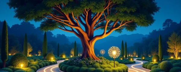 Iluminación para jardines