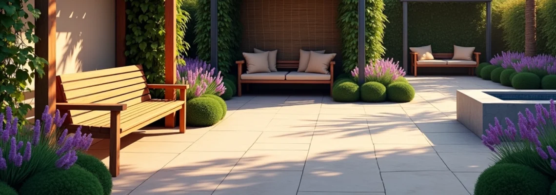 crear rincones acogedores en el jardín