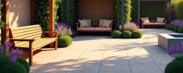 crear rincones acogedores en el jardín