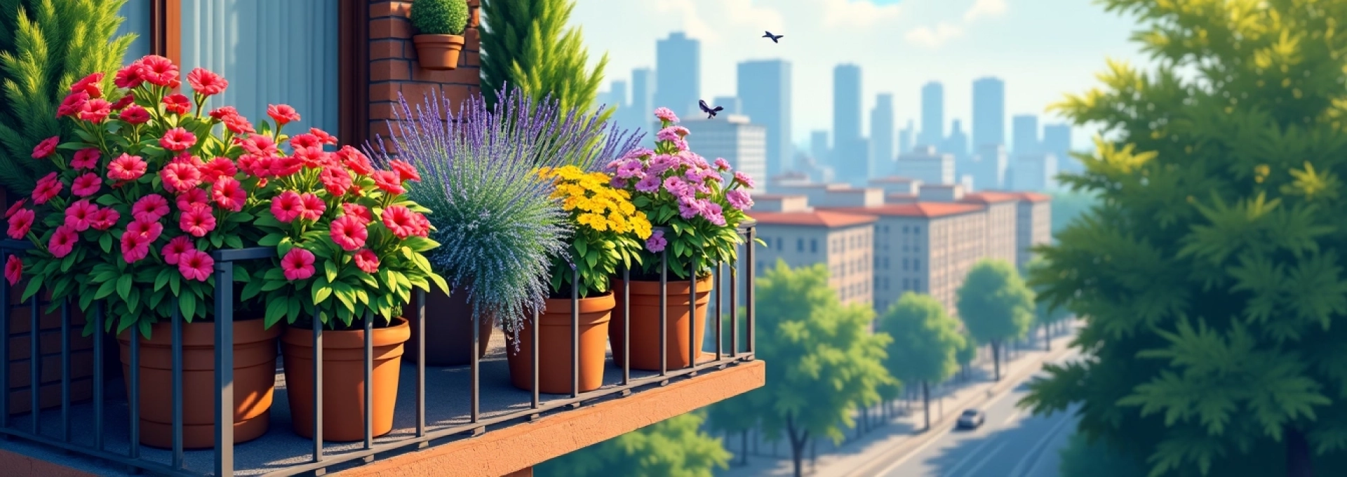 Plantas para balcón