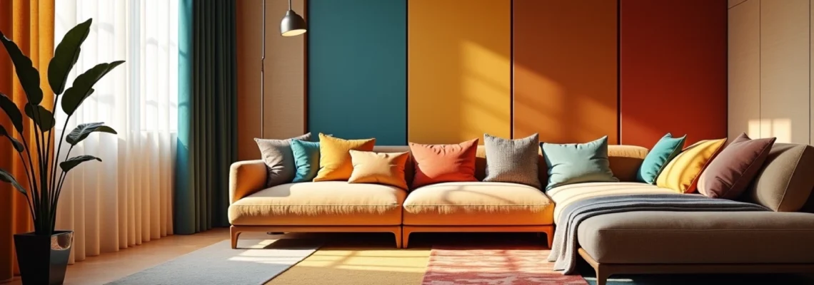 crear contraste visual en tu salón