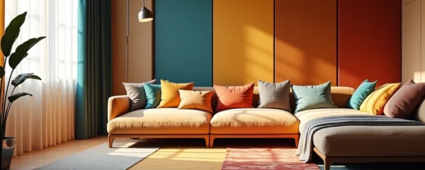 crear contraste visual en tu salón