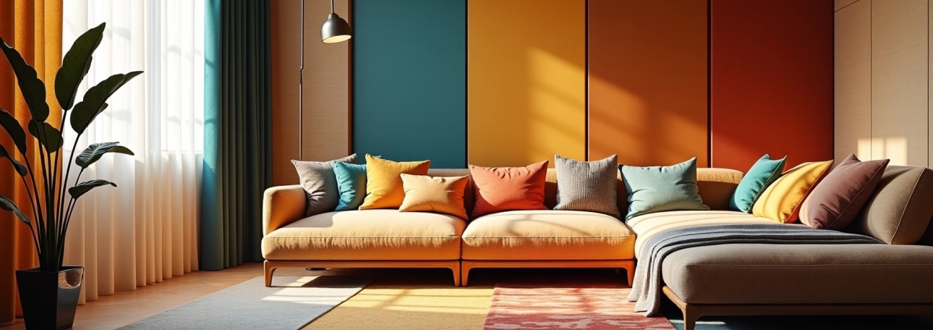 crear contraste visual en tu salón