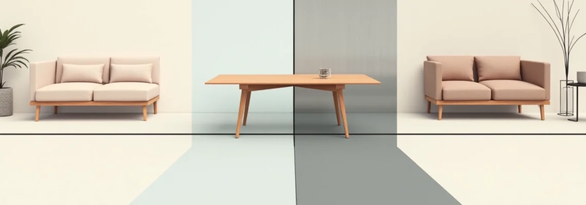 Mobiliario minimalista
