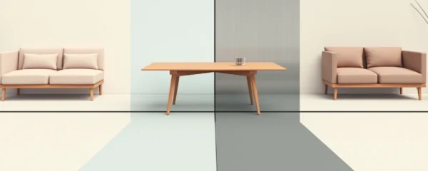 Mobiliario minimalista